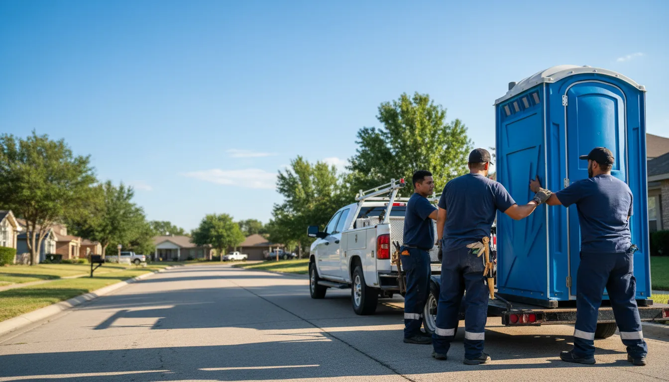 Portable Toilet Rental in Eakly, OK near me